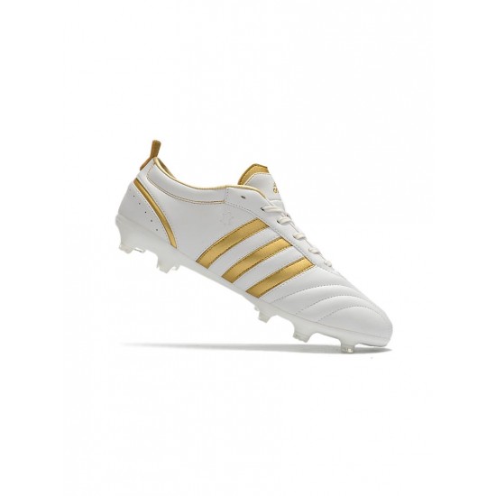 Adidas Adipure FG White  Soccer Cleats