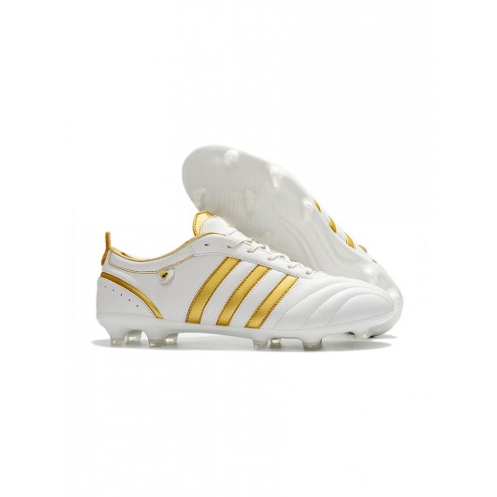 Adidas Adipure FG White  Soccer Cleats