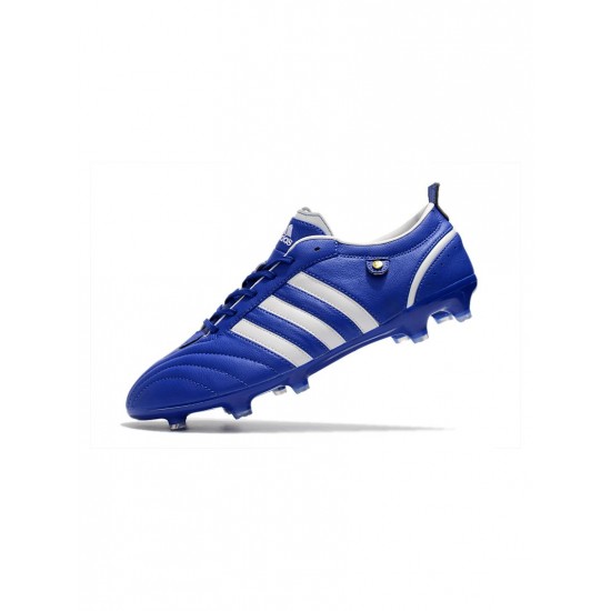 Adidas Adipure FG Blue White Soccer Cleats