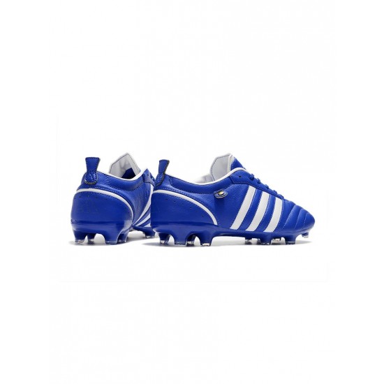 Adidas Adipure FG Blue White Soccer Cleats