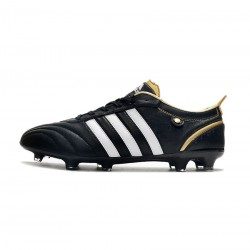 Adidas Adipure FG Legends Core Black Zero Metallic Gold Metallic Limited Edition Soccer Cleats