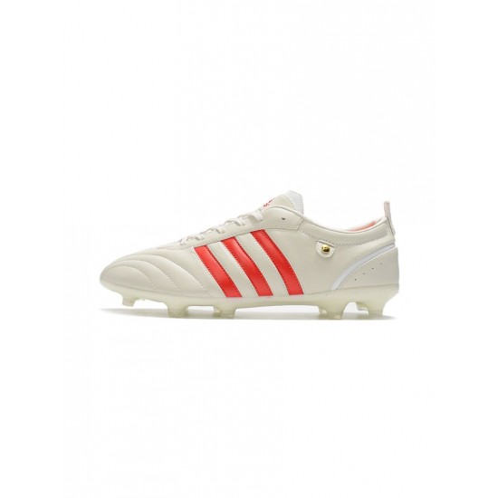 Adidas Adipure FG White Red Soccer Cleats