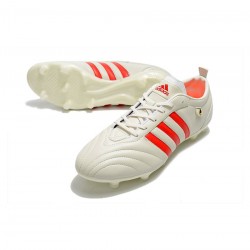 Adidas Adipure FG White Red Soccer Cleats
