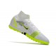 Nike Mercurial Superfly 9 Elite TF Soccer Cleats White