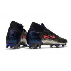 Nike Mercurial Superfly VII Elite SE FG Soccer Cleats Black And Gold