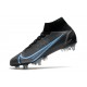 Nike Mercurial Superfly VIII Elite SG PRO Anti Clog Soccer Cleats Black