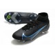 Nike Mercurial Superfly VIII Elite SG PRO Anti Clog Soccer Cleats Black