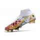 Nike Mercurial Superfly VIII Elite SG PRO Anti Clog Soccer Cleats Gold White