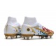 Nike Mercurial Superfly VIII Elite SG PRO Anti Clog Soccer Cleats Gold White