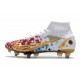 Nike Mercurial Superfly VIII Elite SG PRO Anti Clog Soccer Cleats Gold White