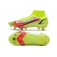 Nike Mercurial Superfly VIII Elite SG PRO Anti Clog Soccer Cleats Green Orange