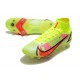 Nike Mercurial Superfly VIII Elite SG PRO Anti Clog Soccer Cleats Green Orange