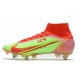 Nike Mercurial Superfly VIII Elite SG PRO Anti Clog Soccer Cleats Green Red