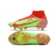 Nike Mercurial Superfly VIII Elite SG PRO Anti Clog Soccer Cleats Green Red