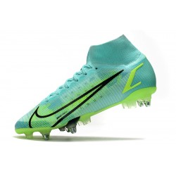 Nike Mercurial Superfly VIII Elite SG PRO Anti Clog Soccer Cleats Green
