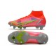 Nike Mercurial Superfly VIII Elite SG PRO Anti Clog Soccer Cleats Orange Pink