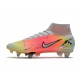 Nike Mercurial Superfly VIII Elite SG PRO Anti Clog Soccer Cleats Pink Orange