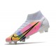 Nike Mercurial Superfly VIII Elite SG PRO Anti Clog Soccer Cleats Pink White