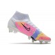 Nike Mercurial Superfly VIII Elite SG PRO Anti Clog Soccer Cleats Pink White
