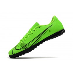 Nike Mercurial Vapor XIV Club TF Soccer Cleats Black And Green