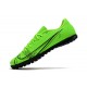 Nike Mercurial Vapor XIV Club TF Soccer Cleats Black And Green