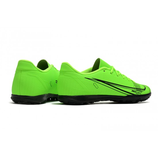 Nike Mercurial Vapor XIV Club TF Soccer Cleats Black And Green