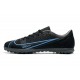 Nike Mercurial Vapor XIV Club TF Soccer Cleats Black Blue