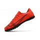 Nike Mercurial Vapor XIV Club TF Soccer Cleats Red Black