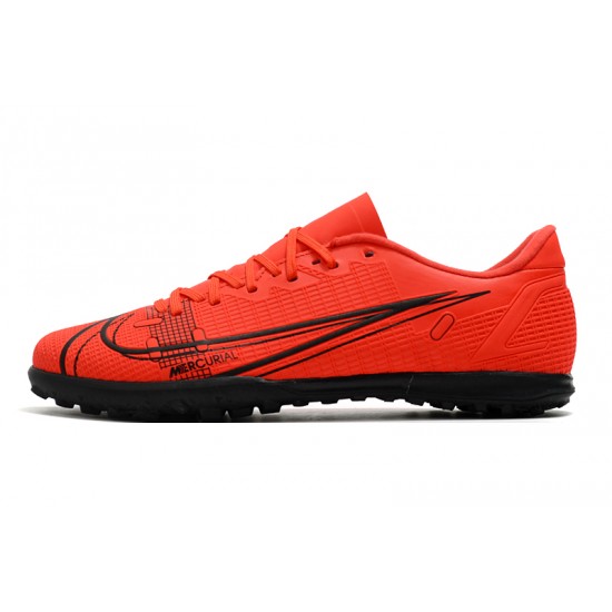 Nike Mercurial Vapor XIV Club TF Soccer Cleats Red Black