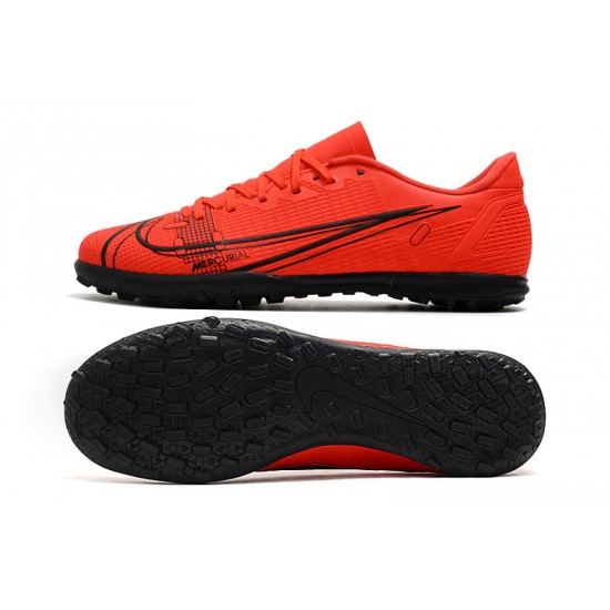 Nike Mercurial Vapor XIV Club TF Soccer Cleats Red Black
