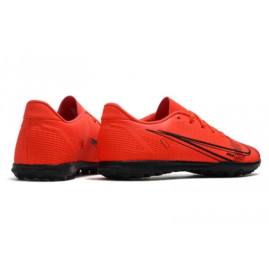 Nike Mercurial Vapor XIV Club TF Soccer Cleats Red Black