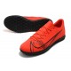 Nike Mercurial Vapor XIV Club TF Soccer Cleats Red Black