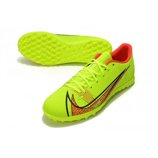 Nike Mercurial Vapor XIV Club TF Soccer Cleats Red Green