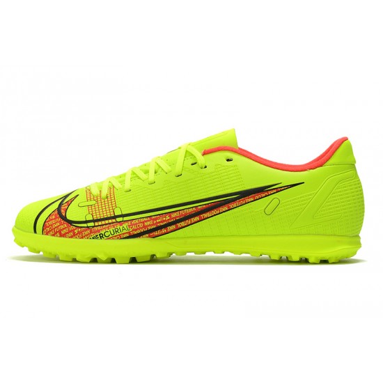 Nike Mercurial Vapor XIV Club TF Soccer Cleats Red Green