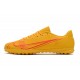 Nike Mercurial Vapor XIV Club TF Soccer Cleats Red Yellow