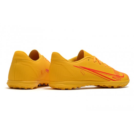 Nike Mercurial Vapor XIV Club TF Soccer Cleats Red Yellow