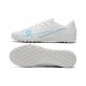 Nike Mercurial Vapor XIV Club TF Soccer Cleats Whie Blue