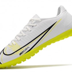 Nike Mercurial Vapor XIV Club TF Soccer Cleats White Green