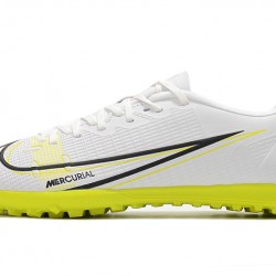 Nike Mercurial Vapor XIV Club TF Soccer Cleats White Green