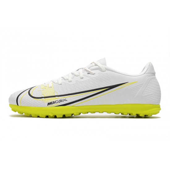 Nike Mercurial Vapor XIV Club TF Soccer Cleats White Green