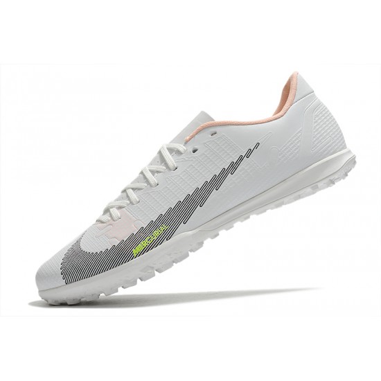 Nike Mercurial Vapor XIV Club TF Soccer Cleats White Orange