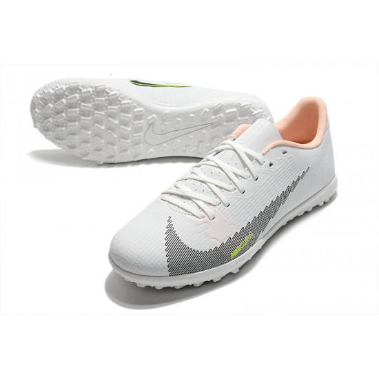 Nike Mercurial Vapor XIV Club TF Soccer Cleats White Orange