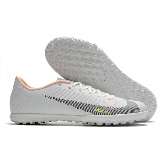 Nike Mercurial Vapor XIV Club TF Soccer Cleats White Orange