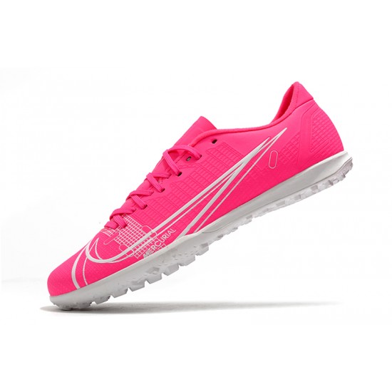 Nike Mercurial Vapor XIV Club TF Soccer Cleats White Pink