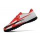 Nike Mercurial Vapor XIV Club TF Soccer Cleats White Red