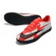 Nike Mercurial Vapor XIV Club TF Soccer Cleats White Red