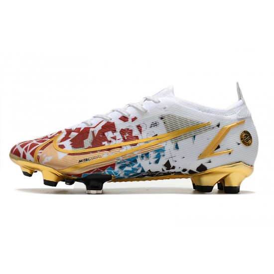 Nike Mercurial Vapor XIV Elite FG Soccer Cleats Gold