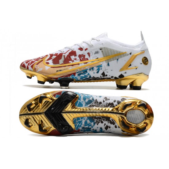 Nike Mercurial Vapor XIV Elite FG Soccer Cleats Gold