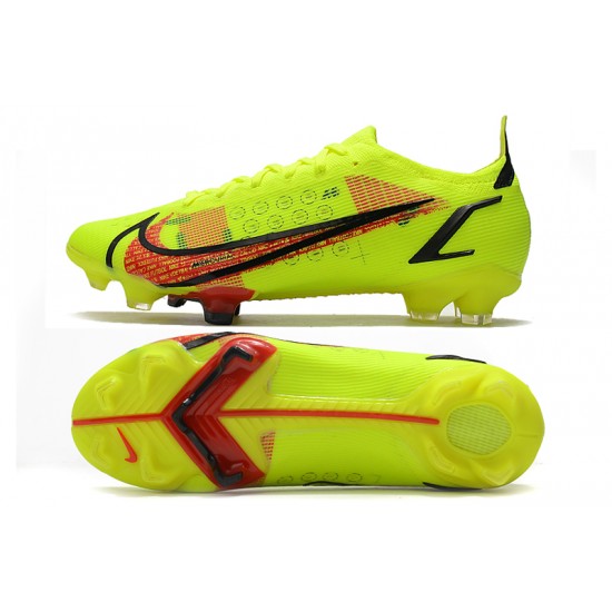 Nike Mercurial Vapor XIV Elite FG Soccer Cleats Green Orange