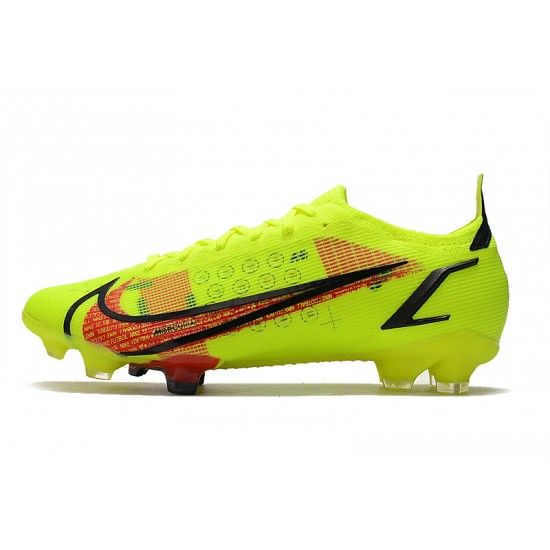 Nike Mercurial Vapor XIV Elite FG Soccer Cleats Green Orange